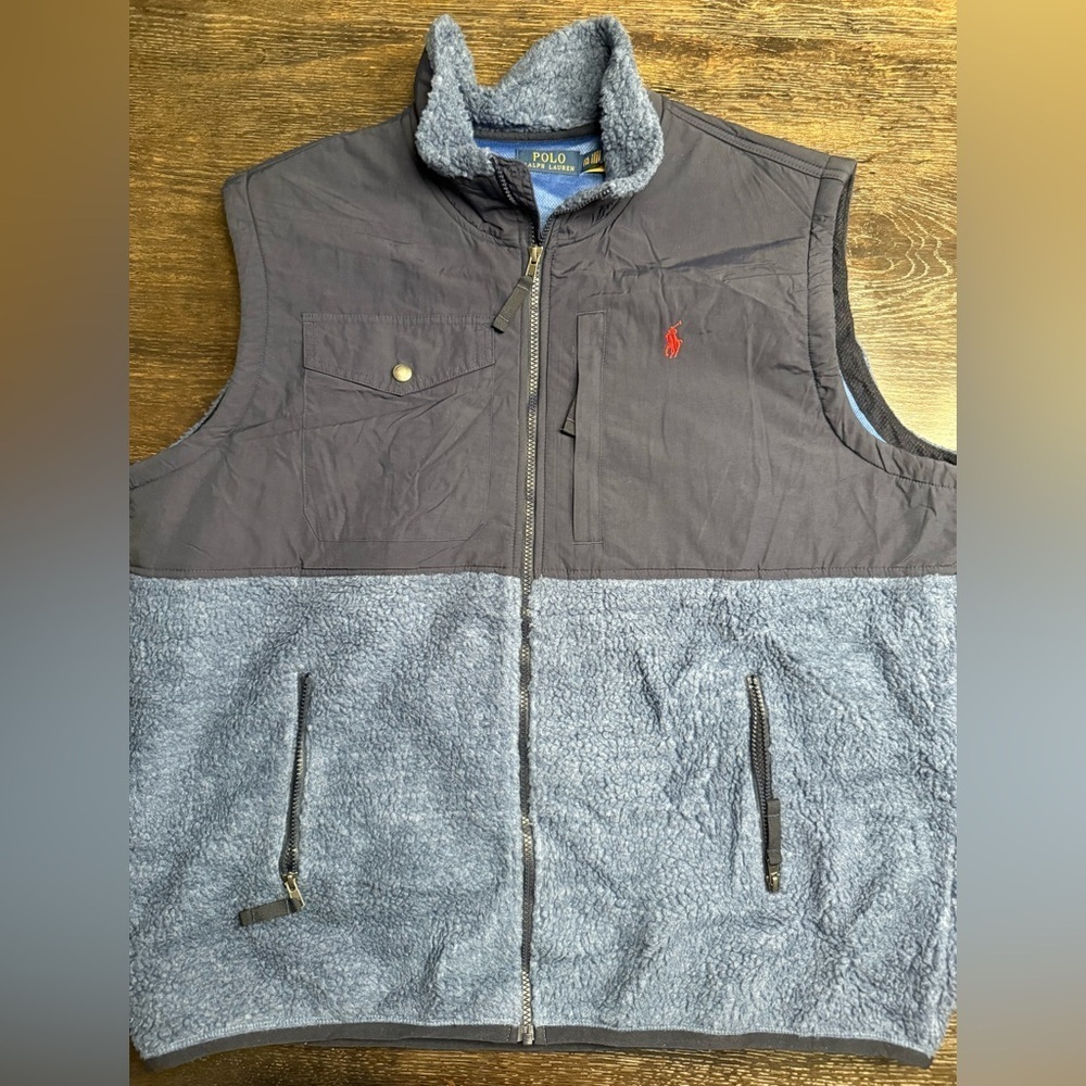 Polo by Ralph Lauren Hybrid Fleece Nylon Vest